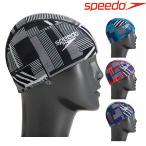 スピード SPEEDO 水泳 ノスタルジックストライプメッシュキャップ スイムキャップ 水泳小物 2023年春夏モデル SE12307