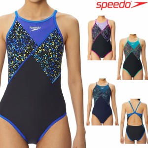 スピード SPEEDO 競泳水着 レディース 練習用 シードッツターンズスーツ ENDURANCE ECO 競泳練習水着 2023年秋冬モデル STW02350