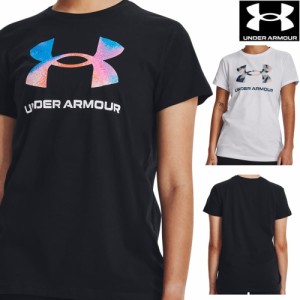 クーポン配布中 アンダーアーマー UNDER ARMOUR UAライブ スポーツスタイル グラフィック ショートスリーブTシャツ レディース 女性 スポ