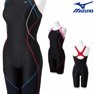 ミズノ MIZUNO フィットネス水着 レディース オールインワン パッド付き EZ Swim N2JG2325