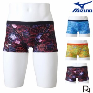 ミズノ MIZUNO 競泳水着 メンズ 練習用 エクサースーツ ショートスパッツ EXER SUITS U-Fit Ri Collection 池江璃花子 競泳練習水着 2023