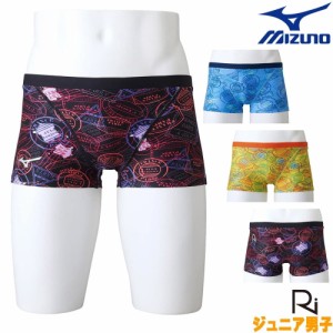 ミズノ MIZUNO 競泳水着 ジュニア男子 練習用 エクサースーツ ショートスパッツ EXER SUITS U-Fit Ri Collection 池江璃花子 競泳練習水