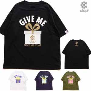 クーポン配布中 クラップ CLAP GIVE ME CLAP ビッグTシャツ 半袖 レディース スポーツアパレル トレーニング フィットネス 女性 CTS24005