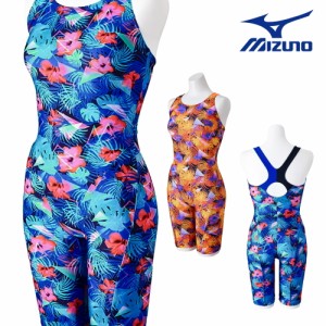 ミズノ MIZUNO フィットネス水着 レディース STROKE ONEオールインワン パッド付き AYA COLLECTION 寺川綾 2024年春夏モデル N2JGB309