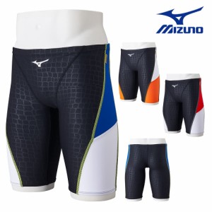 クーポン配布中 ミズノ MIZUNO 競泳水着 メンズ 練習用 エクサースーツ ハーフスパッツ EXER SUITS U-Fit 競泳練習水着 2024年春夏モデル