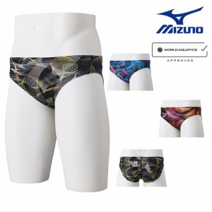 ミズノ MIZUNO 競泳水着 メンズ WORLD AQUATICS承認 STREAM ACE Vパンツ ストリームフィットA 2024年春夏モデル N2MBB245