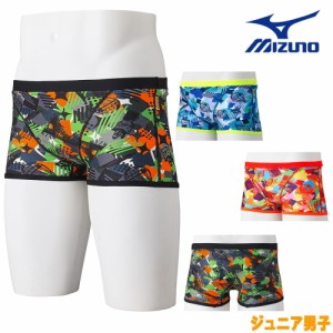 ミズノ MIZUNO 競泳水着 ジュニア男子 練習用 エクサースーツ ショートスパッツ EXER SUITS U-Fit Ri Collection 池江璃花子 競泳練習水