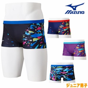 クーポン配布中 ミズノ MIZUNO 競泳水着 ジュニア男子 練習用 エクサースーツ ショートスパッツ EXER SUITS U-Fit ダイナモーションフィ