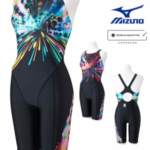 クーポン配布中 ミズノ MIZUNO 競泳水着 レディース WORLD AQUATICS承認 STREAM ACE ハーフスーツ(マスターズバック) ストリームフィット