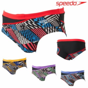 スピード SPEEDO 競泳水着 メンズ 練習用 ファンピースブーンターンズショートボックス ENDURANCE ECO 競泳練習水着 2024年春夏モデル ST