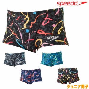 スピード SPEEDO 競泳水着 ジュニア男子 練習用 フェリシタシオンターンズボックス ENDURANCE ECO 競泳練習水着 2024年春夏モデル STB524