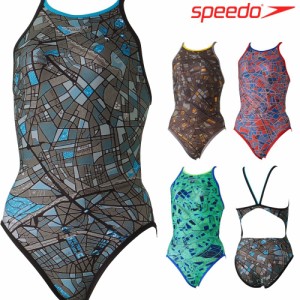 スピード SPEEDO 競泳水着 レディース 練習用 ヴィルターンズスーツ ENDURANCE ECO 競泳練習水着 2024年春夏モデル STW02402