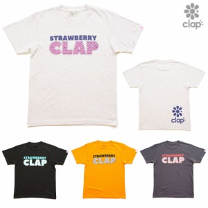 クラップ CLAP ストロベリークラップ Tシャツ レディース スポーツアパレル トレーニング フィットネス 女性 CTS24014