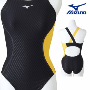 ミズノ MIZUNO 競泳水着 レディース 練習用 ミディアムカット EXER SUITS U-Fit 競泳練習水着 N2MA2775