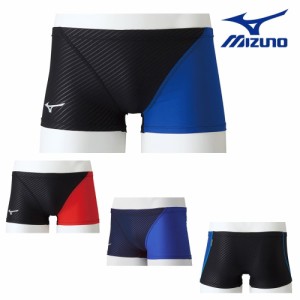 クーポン配布中 ミズノ MIZUNO 競泳水着 メンズ 練習用 ショートスパッツ EXER SUITS U-Fit 競泳練習水着 N2MB2576