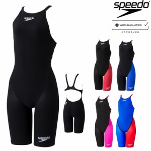 クーポン配布中 スピード SPEEDO 競泳水着 レディース WORLD AQUATICS承認 Fastskin Pro3 ファストスキンプロ3 オープンバックニースキン