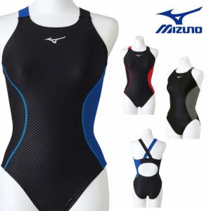 ミズノ MIZUNO 競泳水着 レディース 練習用 ミディアムカット EXER SUITS U-Fit 競泳練習水着 N2MA2775