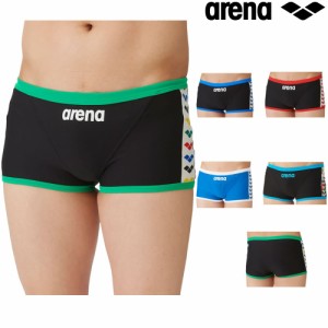 アリーナ ARENA 競泳水着 練習用水着 メンズ トレーニングスパッツ ショートレッグ タフスキンT2E 競泳練習水着 SAR-4107