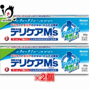 【第3類医薬品】★デリケアエムズ クリーム 35g×2個セット【池田模範堂】鎮痒消炎薬 デリケアM’s ムヒ