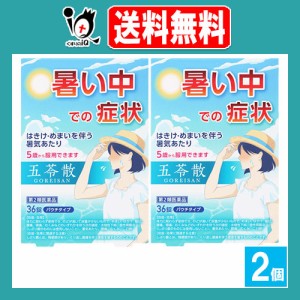 【第2類医薬品】神農五苓散料エキス錠 36錠×2個セット【ジェーピーエス製薬】しんのうごれいさんりょう 暑気あたりによる症状、急性胃腸