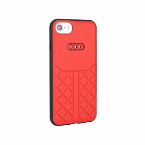 Audi アウディ Q8 iPhone SE2 SE3 第2世代 第3世代  iPhone8  iPhone7 ケース 本革 背面 カバー アイフォン