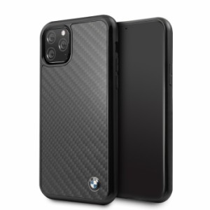 BMW iPhone 11 Pro ケース リアルカーボンファイバーTPU 背面 カバー アイフォン メンズ カーブランド ブランド 車