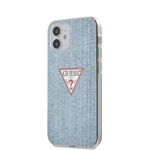 GUESS iPhone12 mini ケース TPU+PET 背面ケース