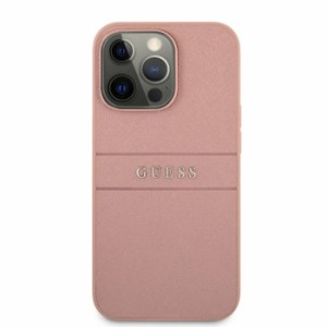 GUESS 公式 ライセンス 背面 iPhone 13 Pro スマホ ケース ゲス ロゴ 高級感 かっこいい  アパレル ブランド アイフォン カバー 保護 シ