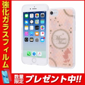 iphone8 ケース ディズニー iPhone7 / 6s / 6 カバー キャラクター TPUソフトケース メタルドローイング / ミニー