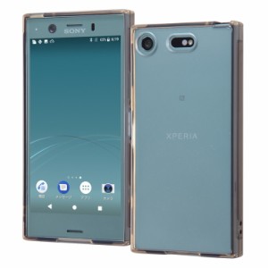 Xperia XZ1 Compact カバー ケース 耐衝撃 衝撃に強い 保護 傷に強い シンプル 背面クリア 透明 ハード ソフト 6H 高硬度 SO-02K docomo 