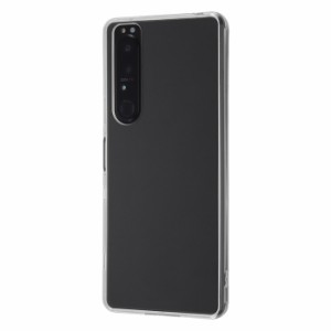 Xperia1 III カバー ケース 耐衝撃 保護 シンプル 背面 クリア 透明 軽量 軽い 薄い SO-51B SOG03 A101SO XQ-BC42 SIMフリー docomo au s