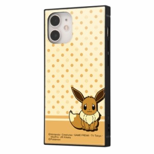 iPhone12 mini ポケモン カバー ケース 耐衝撃 衝撃に強い 保護 傷に強い スクエア 四角 ハード ソフト クッション スマホケース KAKU イ