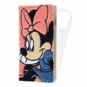iPhone13 mini ディズニー カバー ケース 手帳型 保護 モコモコ フワフワ サガラ刺繍 かわいい おしゃれ カード入れ スマホケース アイフ