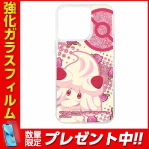 iPhone13 Pro ポケモン カバー ケース 耐衝撃 衝撃に強い 保護 ラメ入り グリッター キラキラ きらきら ラメ動く 液体 可愛い かわいい 