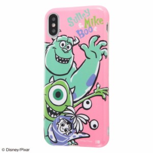 iPhone XS ケース iPhone X モンスターズインク ピクサーキャラクター TPUソフトケース Colorap モンスターズ・インク / フレンド