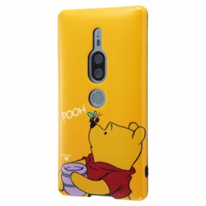 Xperia XZ2 Premium ディズニー カバー ケース 耐衝撃 衝撃に強い 保護 持ちやすい ソフト クッション かわいい SO-04K SOV38 docomo au 