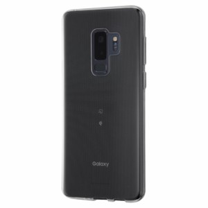 Galaxy S9+ SC-03K SCV39 docomo au カバー ケース 耐衝撃 衝撃に強い 保護 シンプル 背面クリア 透明 軽量 軽い 薄い 柔らかい ソフト T