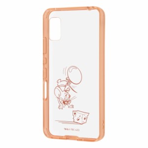 AQUOS wish トムとジェリー カバー ケース 耐衝撃 衝撃に強い 保護 傷に強い 透明 軽い 薄い ハード ソフト かわいい Charafull SHG06 au