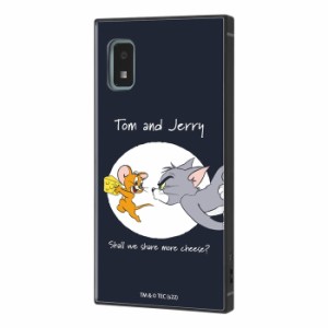 AQUOS wish トムとジェリー カバー ケース 耐衝撃 衝撃に強い 保護 傷に強い スクエア ハード ソフト クッション SHG06 au スマホケース 