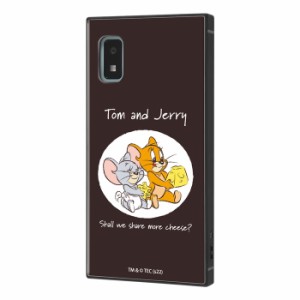 AQUOS wish トムとジェリー カバー ケース 耐衝撃 衝撃に強い 保護 傷に強い スクエア ハード ソフト クッション SHG06 au スマホケース 