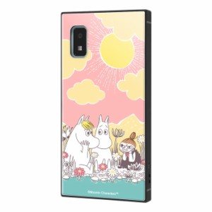 AQUOS wish ムーミン カバー ケース 耐衝撃 衝撃に強い 保護 傷に強い スクエア ハード ソフト クッション SHG06 au スマホケース アクオ