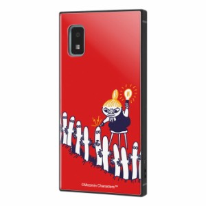 AQUOS wish ムーミン カバー ケース 耐衝撃 衝撃に強い 保護 傷に強い スクエア ハード ソフト クッション SHG06 au スマホケース アクオ