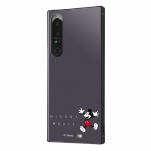 Xperia 1 IV ケース SOG06 SO-51C カバー ディズニー 耐衝撃 キャラクター ハードケース ソフトケース スマホケース スクエア KAKU ミッ