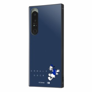 Xperia 1 IV ケース SOG06 SO-51C カバー ディズニー 耐衝撃 キャラクター ハードケース ソフトケース スマホケース スクエア KAKU ドナ