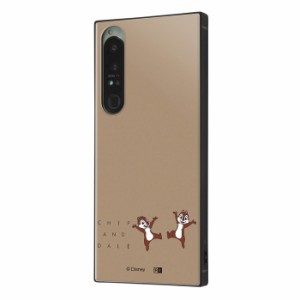 Xperia 1 IV ケース SOG06 SO-51C カバー ディズニー 耐衝撃 キャラクター ハードケース ソフトケース スマホケース スクエア KAKU チッ