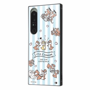 Xperia 1 IV ケース SOG06 SO-51C カバー ディズニー 耐衝撃 キャラクター ハードケース ソフトケース スマホケース スクエア KAKU チッ