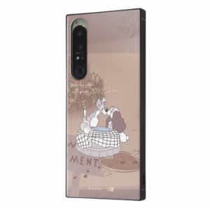 Xperia 1 IV ケース SOG06 SO-51C カバー ディズニー 耐衝撃 キャラクター ハードケース ソフトケース スマホケース スクエア KAKU わん