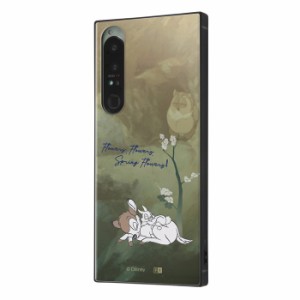 Xperia 1 IV ケース SOG06 SO-51C カバー ディズニー 耐衝撃 キャラクター ハードケース ソフトケース スマホケース スクエア KAKU バン