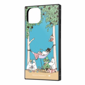 iPhone14 ケース ムーミン 耐衝撃 スクエア 四角 iPhone13 iPhone 14 13 moomin カバー ソフト ソフトケース ハード ハードケース スマホ