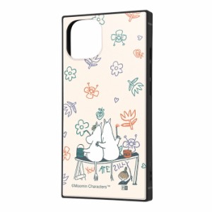 iPhone14 ケース ムーミン 耐衝撃 スクエア 四角 iPhone13 iPhone 14 13 moomin カバー ソフト ソフトケース ハード ハードケース スマホ